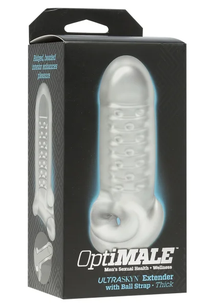 OptiMALE™ - Extender with Ball Strap - Thick