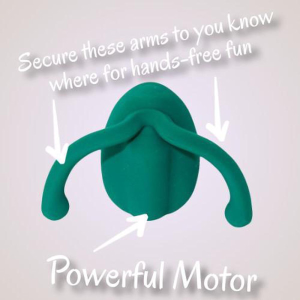 Dame Eva II Hands-Free Clitoral Vibrator - Fir Green — image 13 of 25