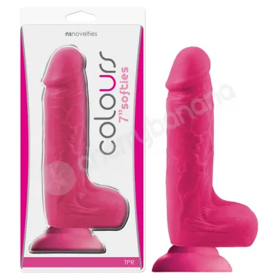 Colours Pink Softies 7 Dildo