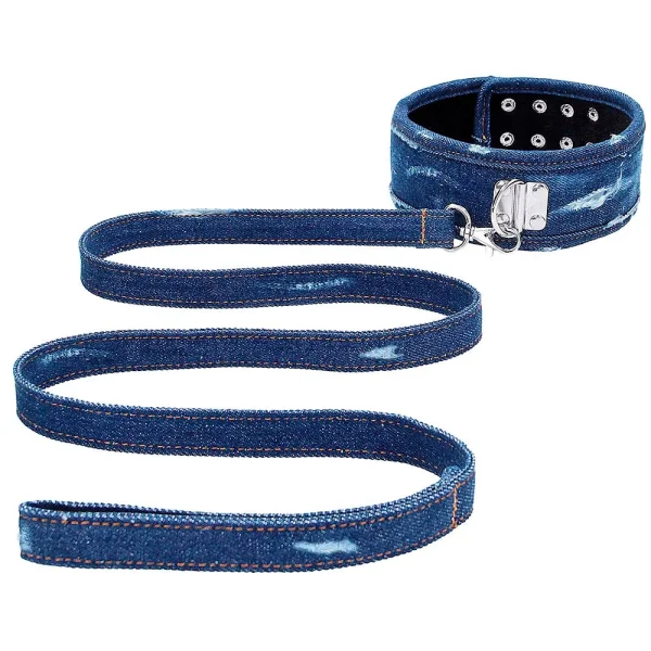 Ouch Tough Denim Style Bondage Kit