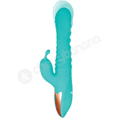 Adam Eve Heat Me Up Warming Rabbit Thruster Vibrator