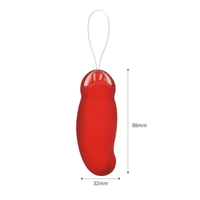 Amore Pastel Pleasure Swinging Egg Vibrator With Remote