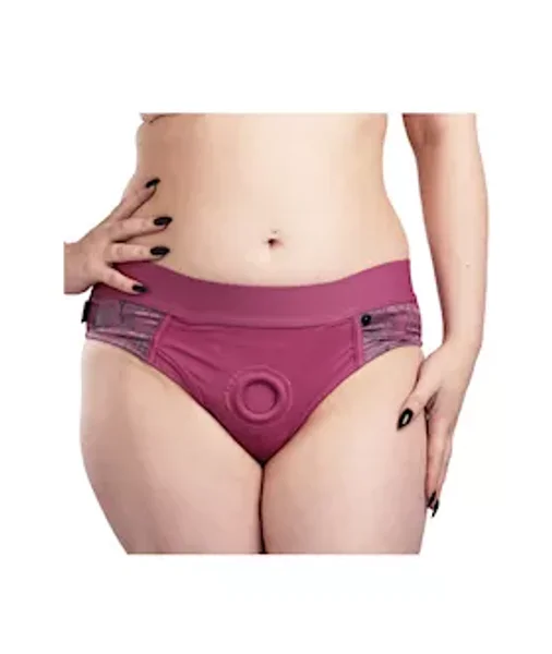 Bound Luxury Pegging Panty With Dildo - Pink -  L/xl — image 5 of 7