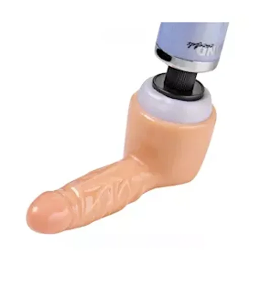 Realistic Penis Wand Attachment - 6.5 Inch — image 3 of 5