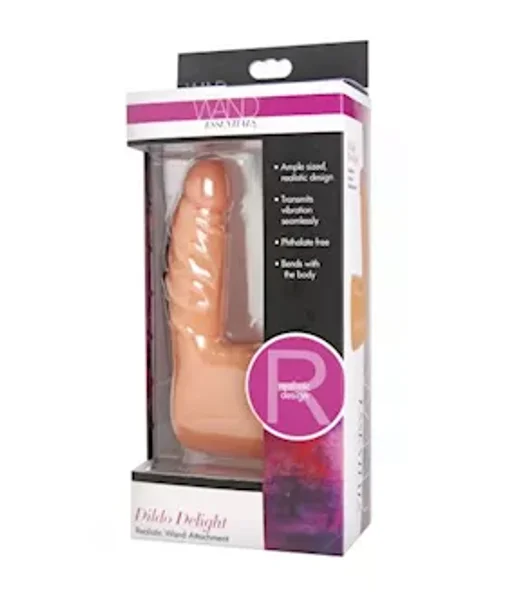 Realistic Penis Wand Attachment - 6.5 Inch — image 5 of 5
