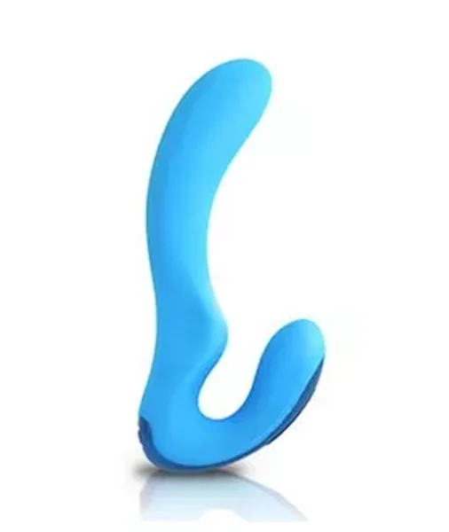 Climax Elite Aria Rechargeable 6x Silicone Wand - Blue — image 4 of 4