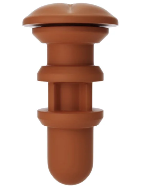 Autoblow A.I. Silicone Anus Sleeve - Brown — image 8 of 11