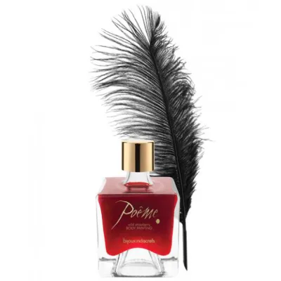 Poeme Wild Strawberry Edible Body Paint 1 8oz