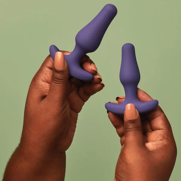 Goodful Wellness Wave Silicone Anal Plug Set