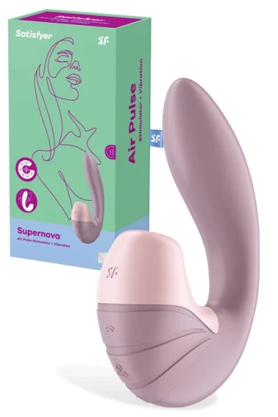 Satisfyer Supernova Air Pulse Stimulation Rabbit Vibrator
