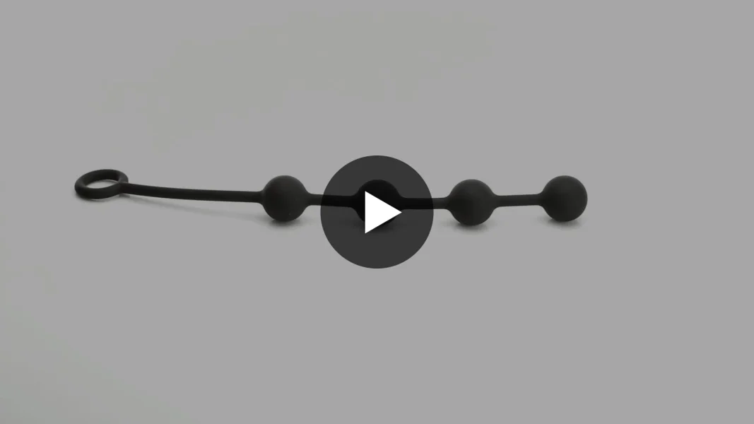 Silicone Anal Beads - Medium