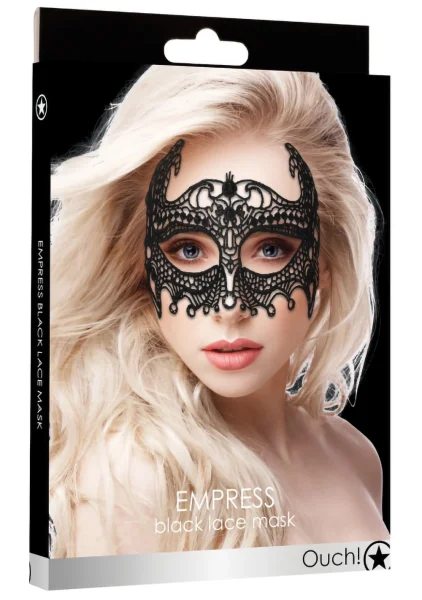 Empress Black Lace Mask