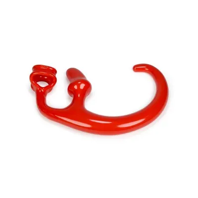 Alien Tail Butt Plug And Sling Red 20 2 Inch