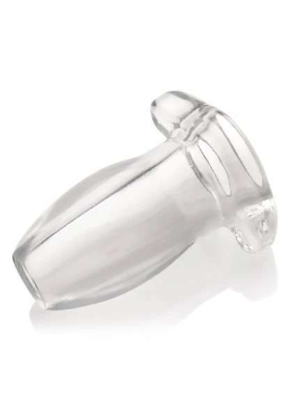 Peephole Clear Hollow Anal Plug