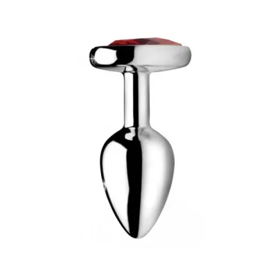 Booty Sparks Red Heart Gem Small Anal Plug