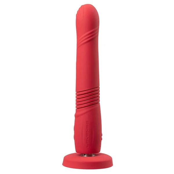 Lovense Gravity App Enabled Silicone Waterproof Rechargeable Thrusting & Vibrating Dildo