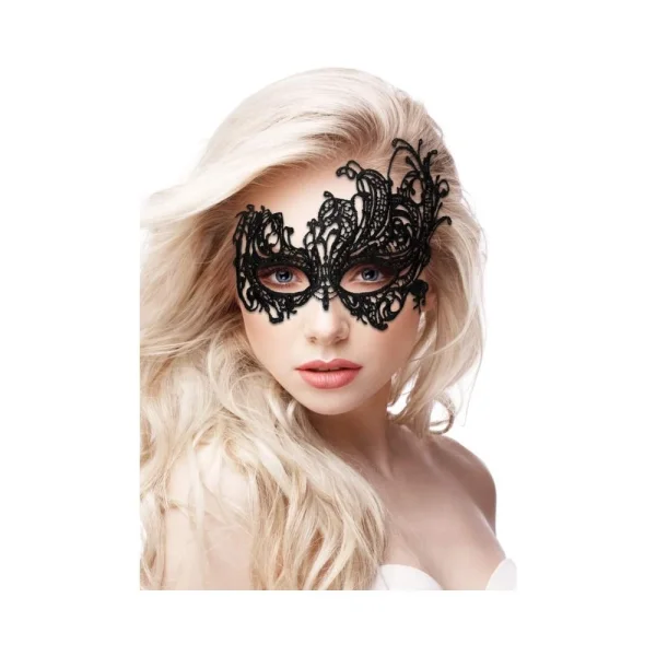 Ouch Royal Lace Mask Black O/S — image 6 of 7