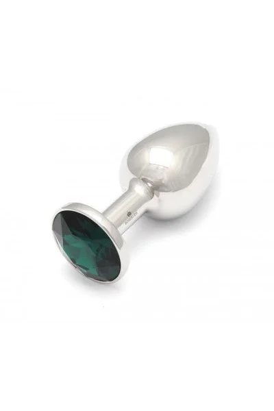 Rosebud: Stainless Steel & Crystal Plug - Medium