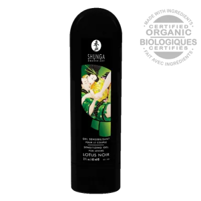 Shunga Lotus Noir Sensitizing Cream For Lovers 2oz