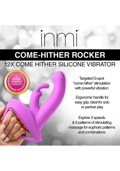 Come-Hither Rocker Silicone Vibrator