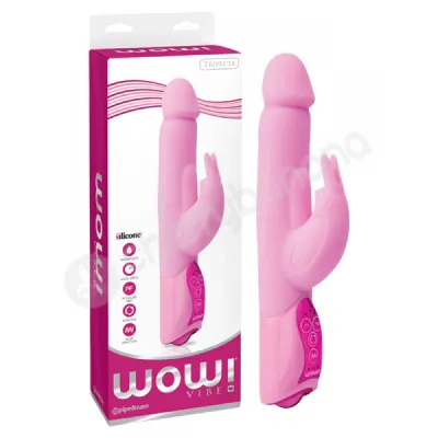 Wow Vibe Trifecta Pink Vibrator