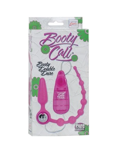 Booty Double Dare Vibrating Anal Beads