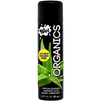 Wet Organics Natural Aloe Based Lube 3oz