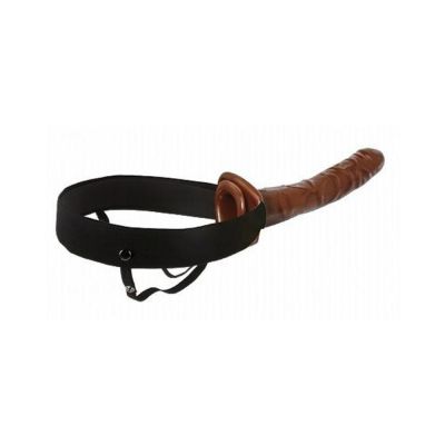 10 Chocolate Dream Hollow Strap On