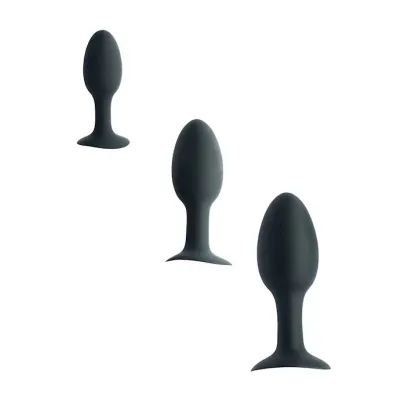 King Range Rolling Anal Trainer Set Black