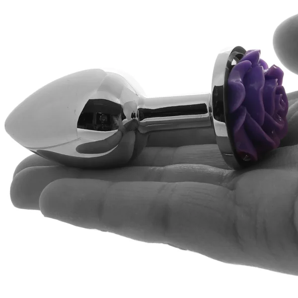 Rear Assets Small Rose Aluminum Plug
