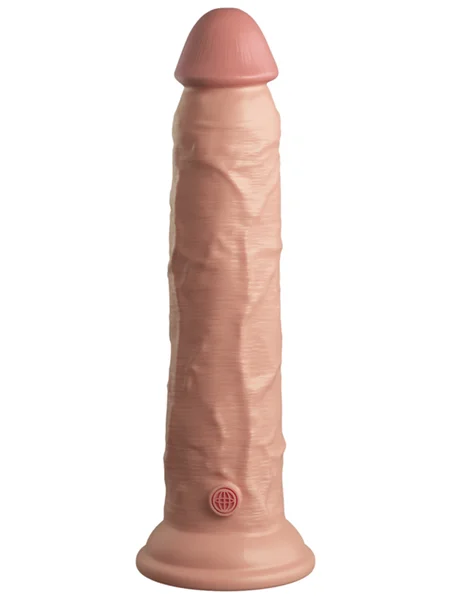 King Cock Elite 9 in. Silicone Dual Density Cock Light — image 5 of 8