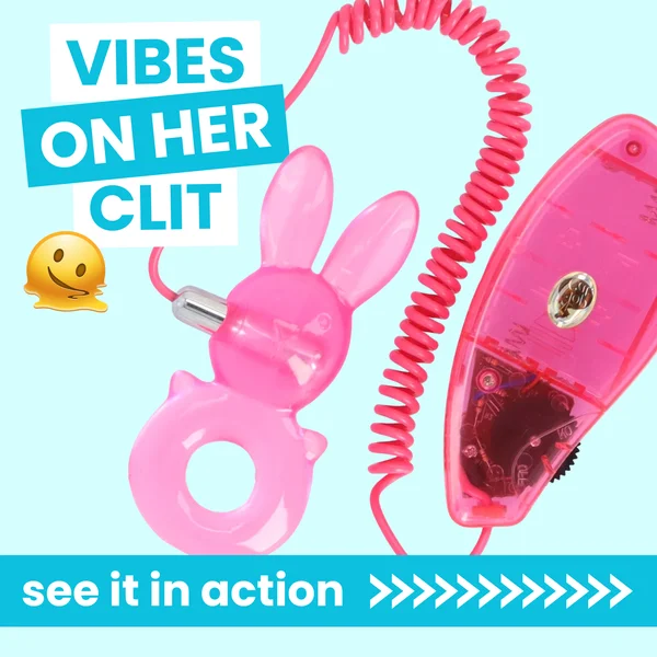 Vibrating Bunny Cock Ring — image 6 of 11