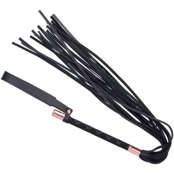 Vegan Leather Bondage Flogger Whip — image 3 of 4