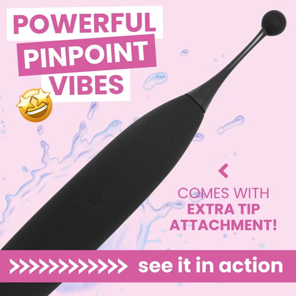 Slim Rechargeable Clit Stimulation Power Wand — image 13 of 21
