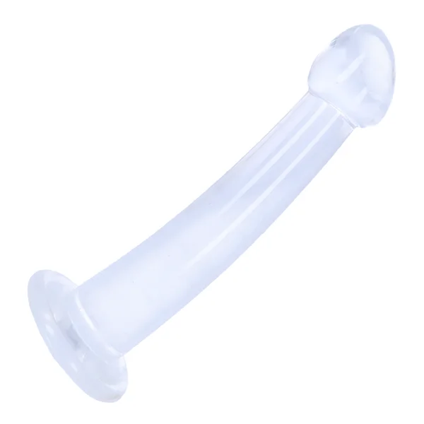 Curved G-Spot / P-Spot Penetration Jelly Dildo - 4 Different Size Options! — image 18 of 21