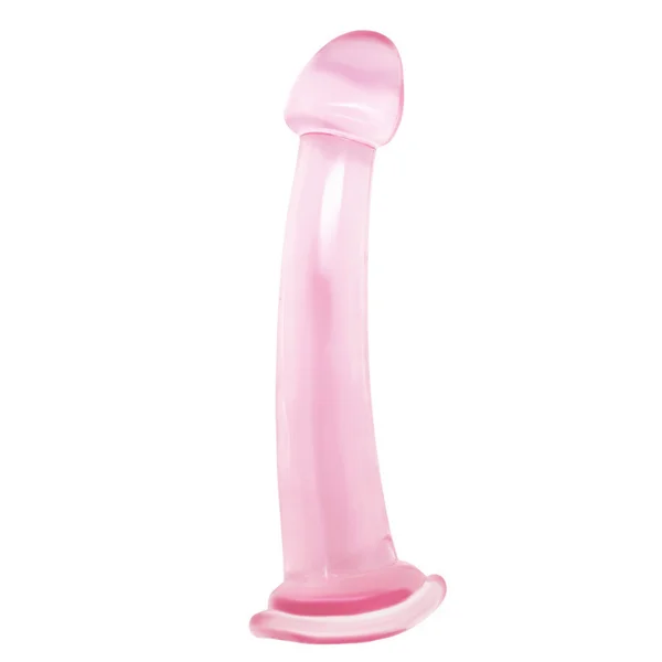 Curved G-Spot / P-Spot Penetration Jelly Dildo - 4 Different Size Options! — image 13 of 21