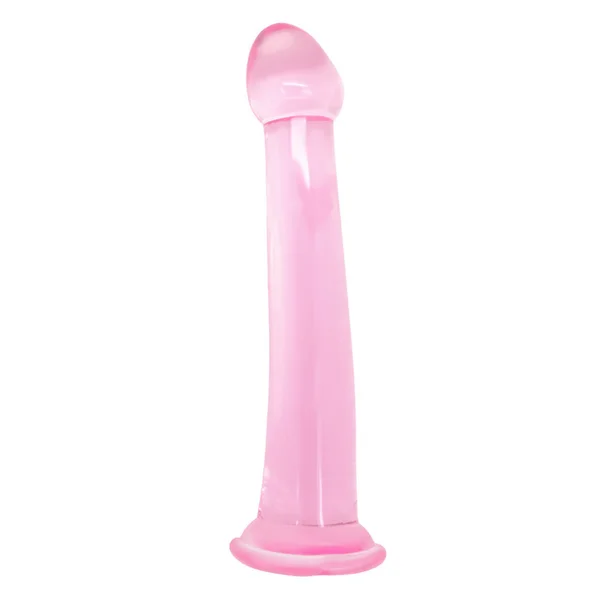 Curved G-Spot / P-Spot Penetration Jelly Dildo - 4 Different Size Options! — image 14 of 21