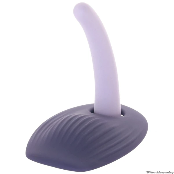 Inya Grinder Silicone App Controlled Waterproof Grinder Pad With Dildo Holder - Gray
