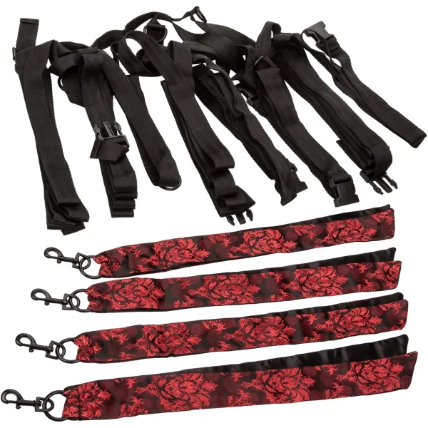 Scandal 8 Points Of Love Bed Restraint by CalExotics