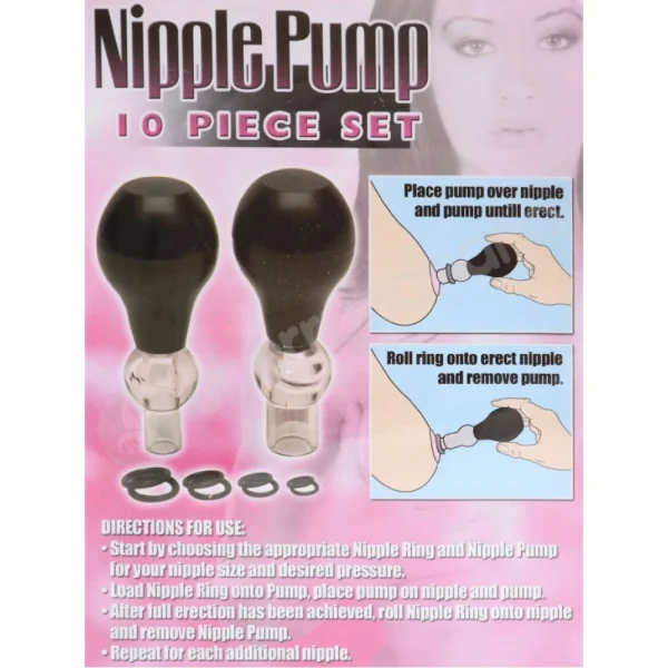 Nipple Pump 10 Piece Set
