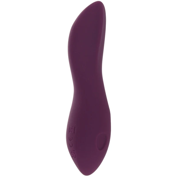 DIP Silicone Rechargeable Waterproof Vibrator by Dame - Plum