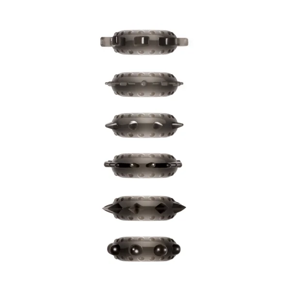 Zt Cockstars Cock Ring Set Of 6 Unique Shapes