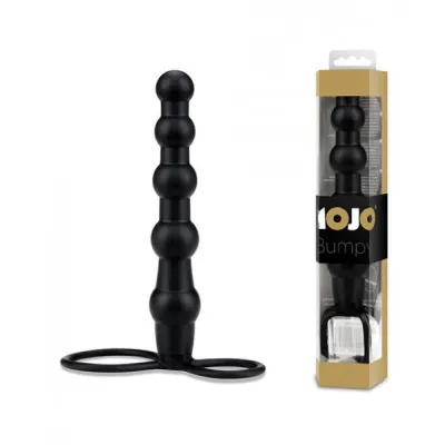Mojo Bumpy Silicone Strap On Black