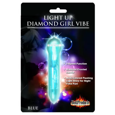 Light Up Diamond Girl Vibe Blue