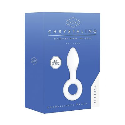 4 5 Plugger Glass Butt Plug