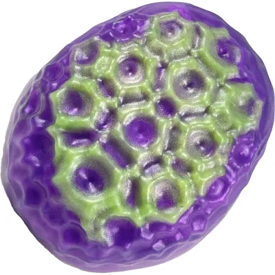 The Favo Honeycomb Platinum Silicone Grinder By Uberrime Joker