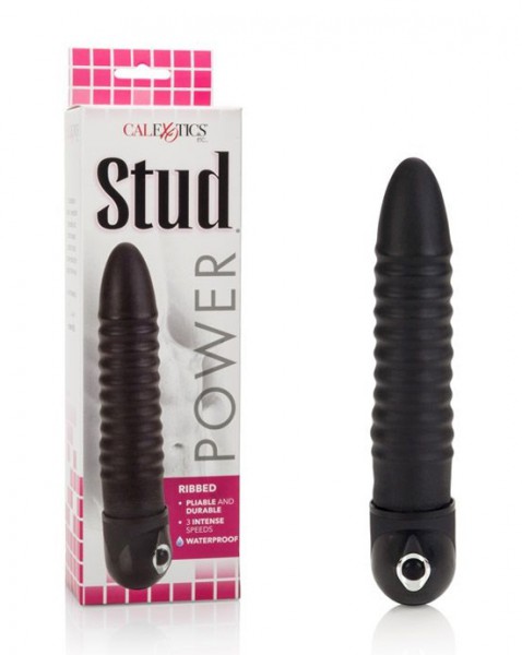 Power Stud Ribbed - Black