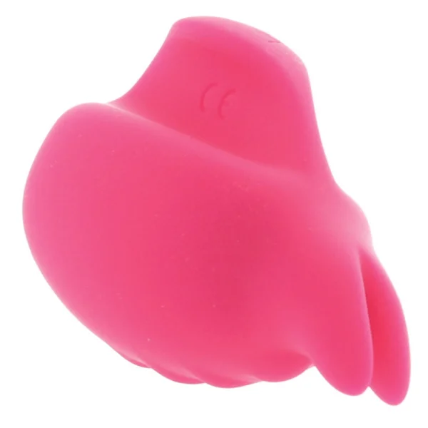 Huni Rechargeable Waterproof Silicone Lay-On Clitoral Vibrator by VeDO - Foxy Pink