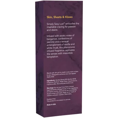 Simply Sexy Lust Pheromone Infused Perfume 34 Oz