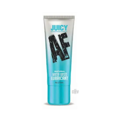 Juicy Af Water based Lube Natural 4 Oz